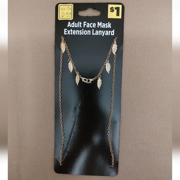 Lot of 6 Adult Face Mask Extension Lanyards 25" Cable Chain Lobster Claw New - Picture 5 of 8